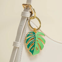 Monstera Deliciosa Keychain / Bag Charm