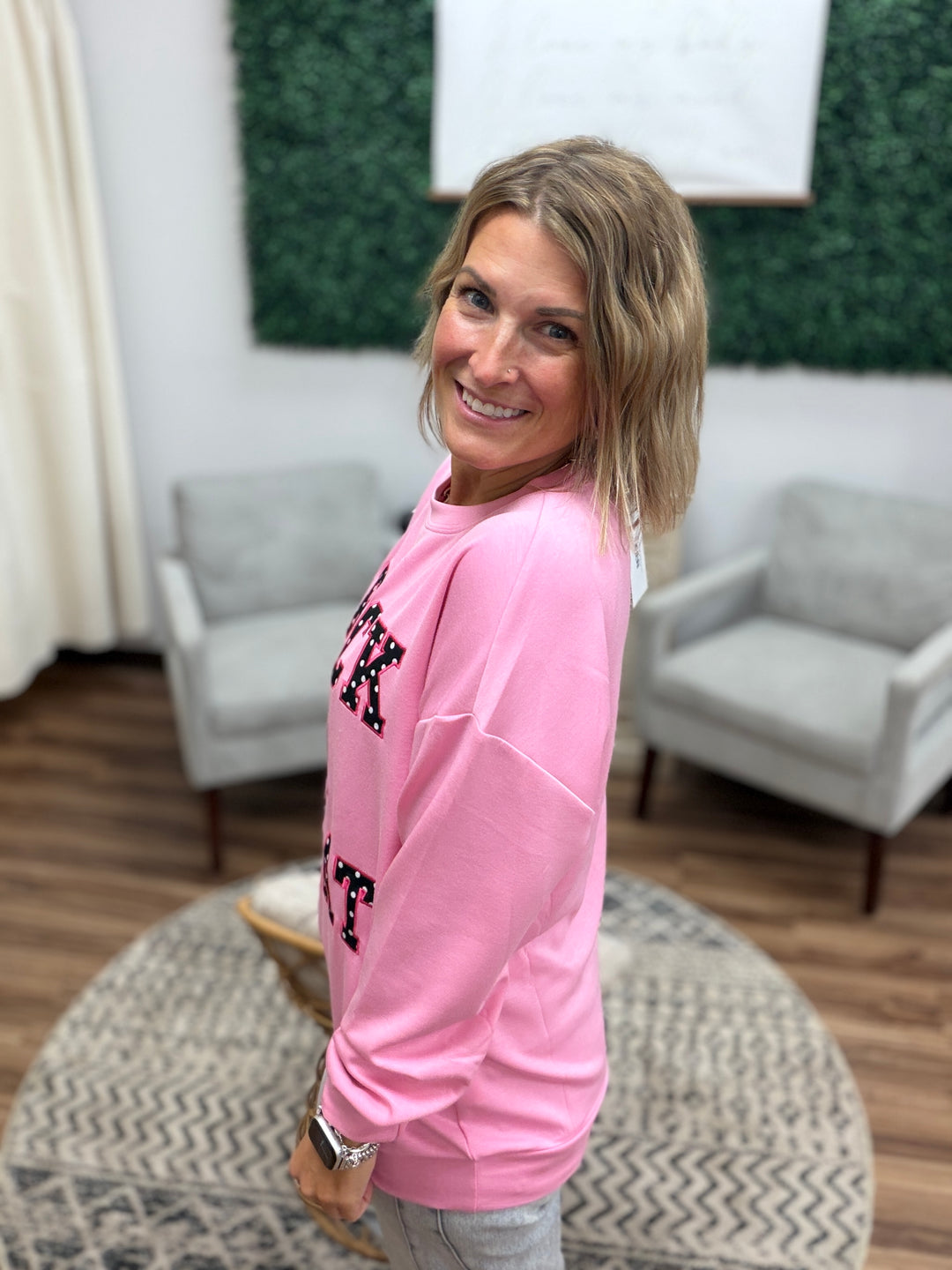 Trick or Treat Polka Dot Pullover