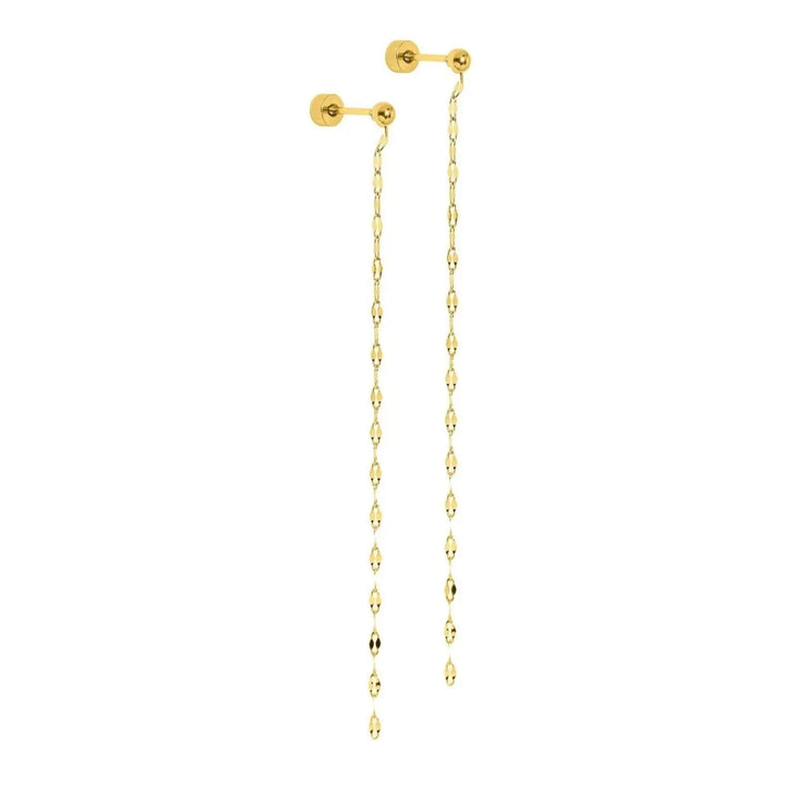 Linny Co - Devin Duster Flat Back Earrings