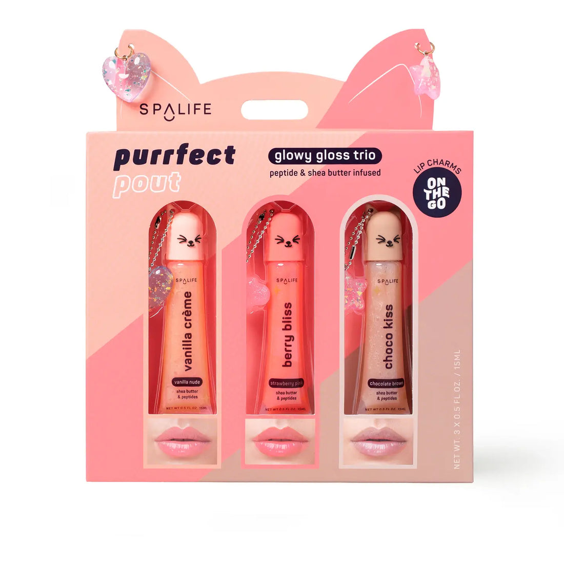 Purrfect Pout Glowy Gloss Trio