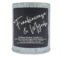 Frankincense & Myrrh Rustic Candle