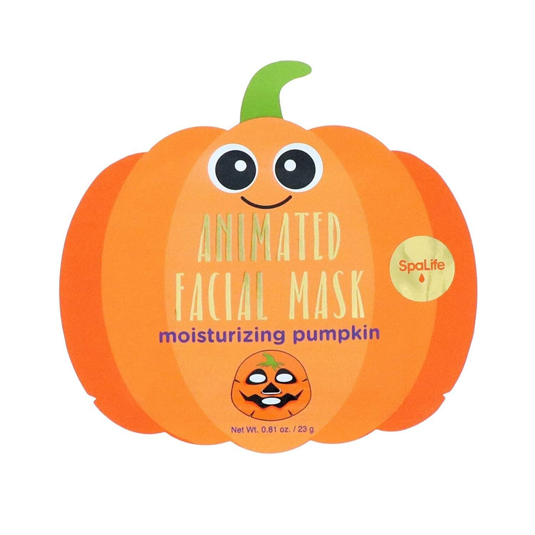 Animated Halloween Facial Mask Moisturizing Pumpkin