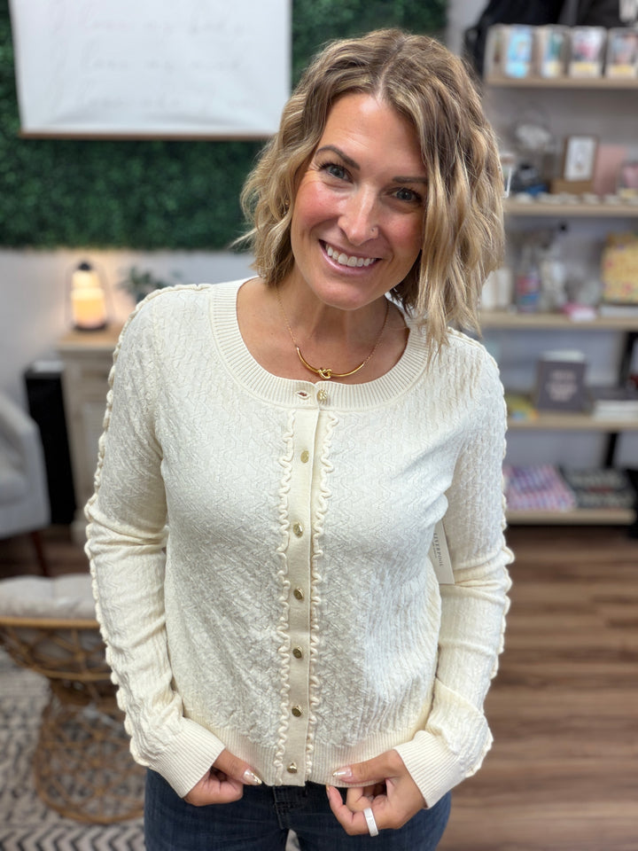 Liverpool - Button Front Cardigan Sweater