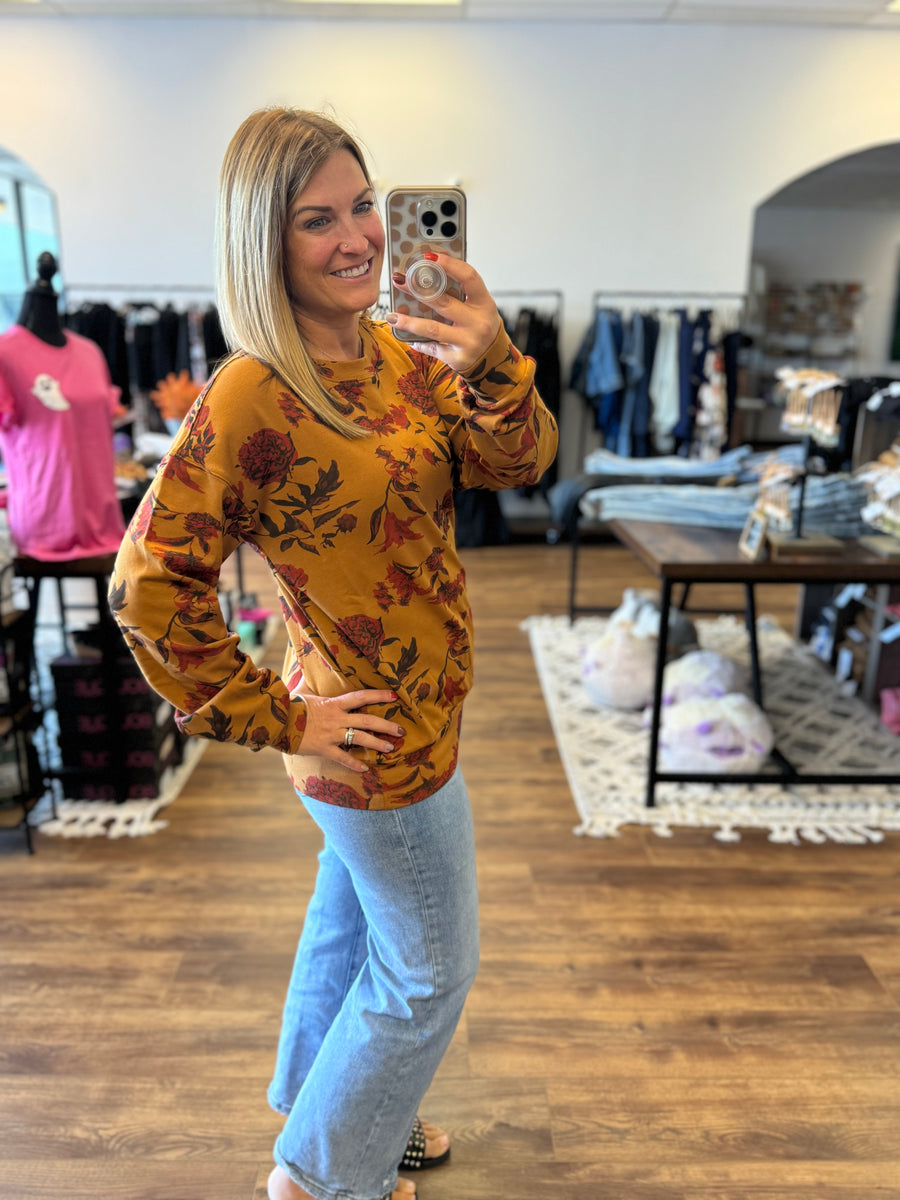 Ampersand® Fall Bouquet Pullover