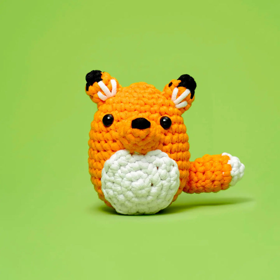 Woobles Beginner Crochet Kit - Felix the Fox