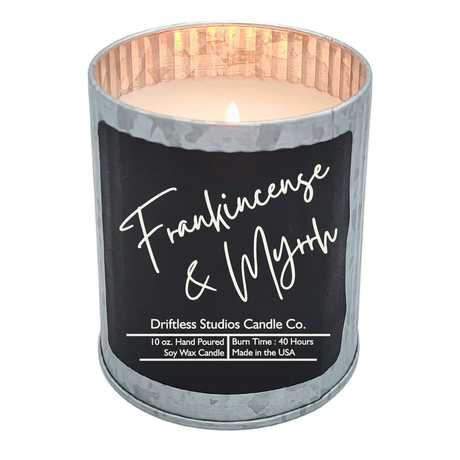 Frankincense & Myrrh Rustic Candle