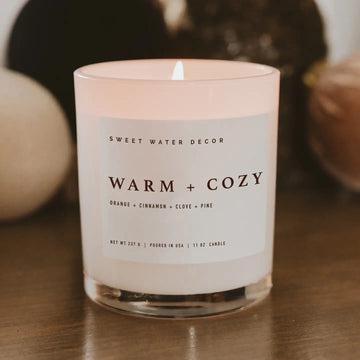 Warm & Cozy 11oz Soy Candle