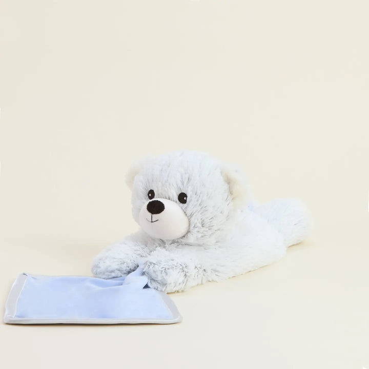 Warmies® Brown Marshmallow Bear Blanket