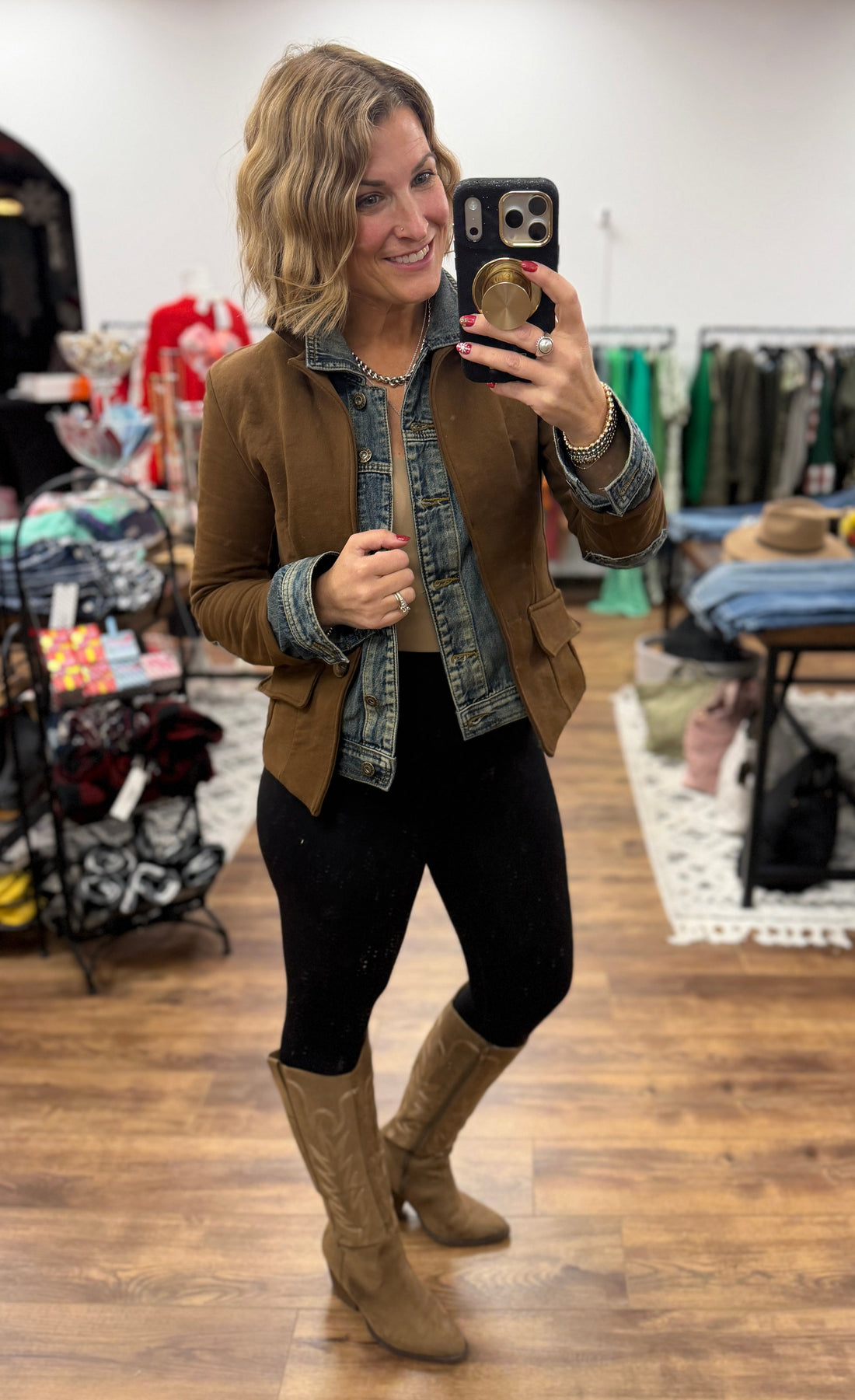 Clarissa - Mixed Media Jacket