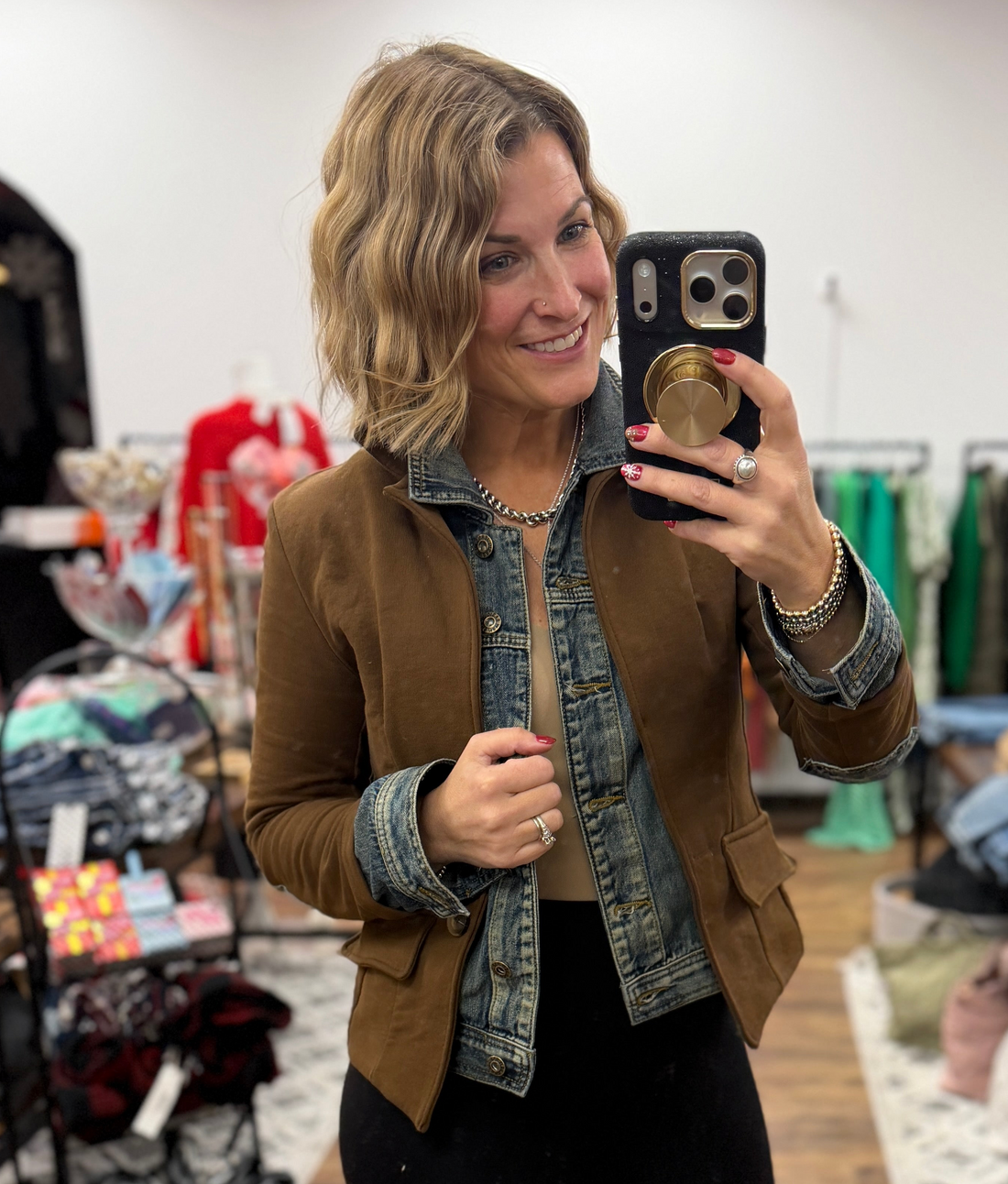 Clarissa - Mixed Media Jacket