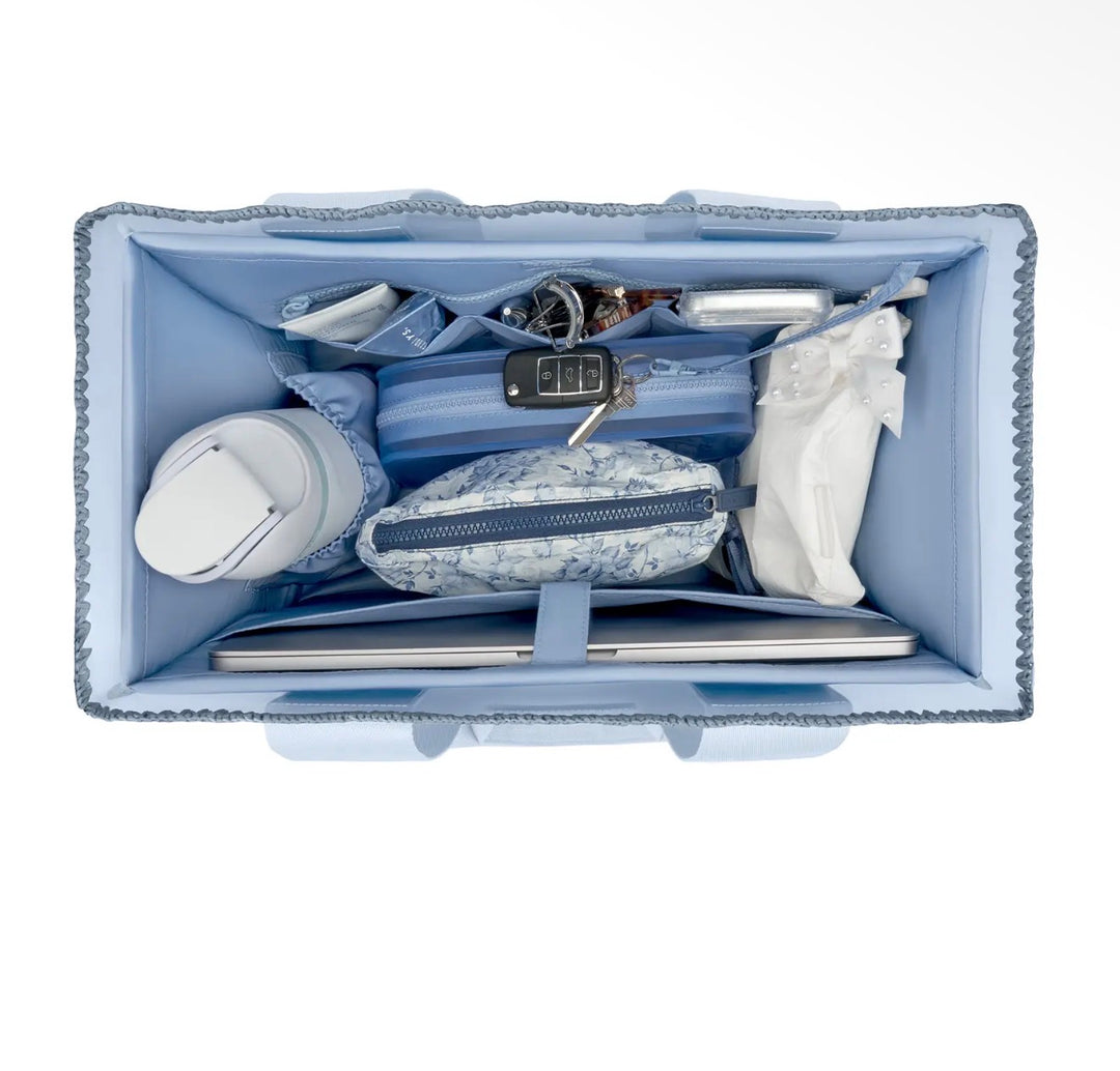 Case-Mate Jelly Tote Organizer - Carolina Blue
