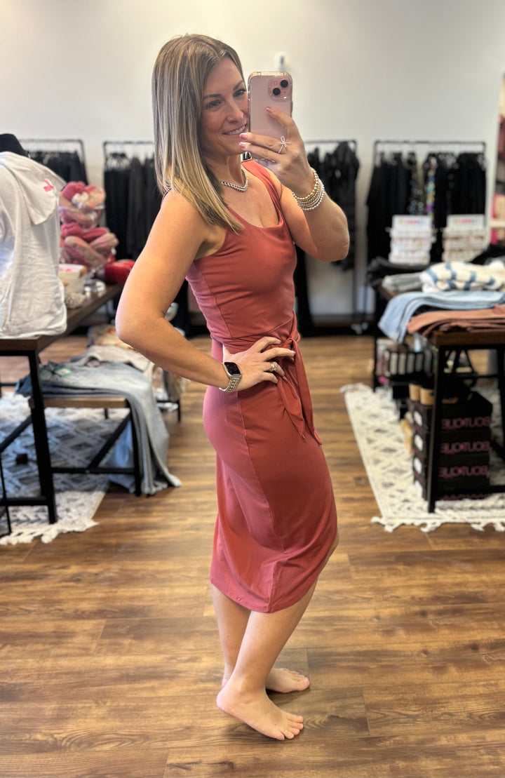 Aubrielle Wrap Dress