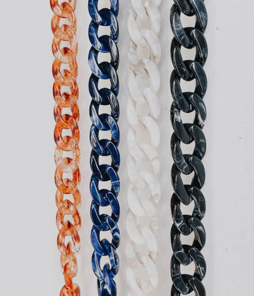 Acrylic Chain Purse Strap