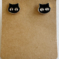 BOO-tiful Enamel Halloween Earrings