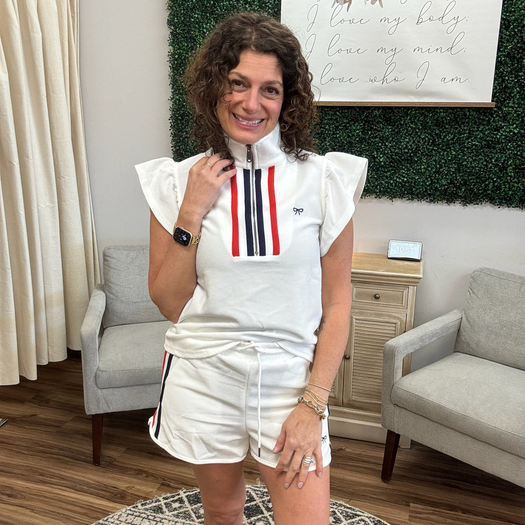 Americana Activewear Short Set