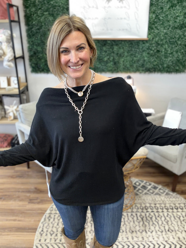 Day to Night Dolman - Black