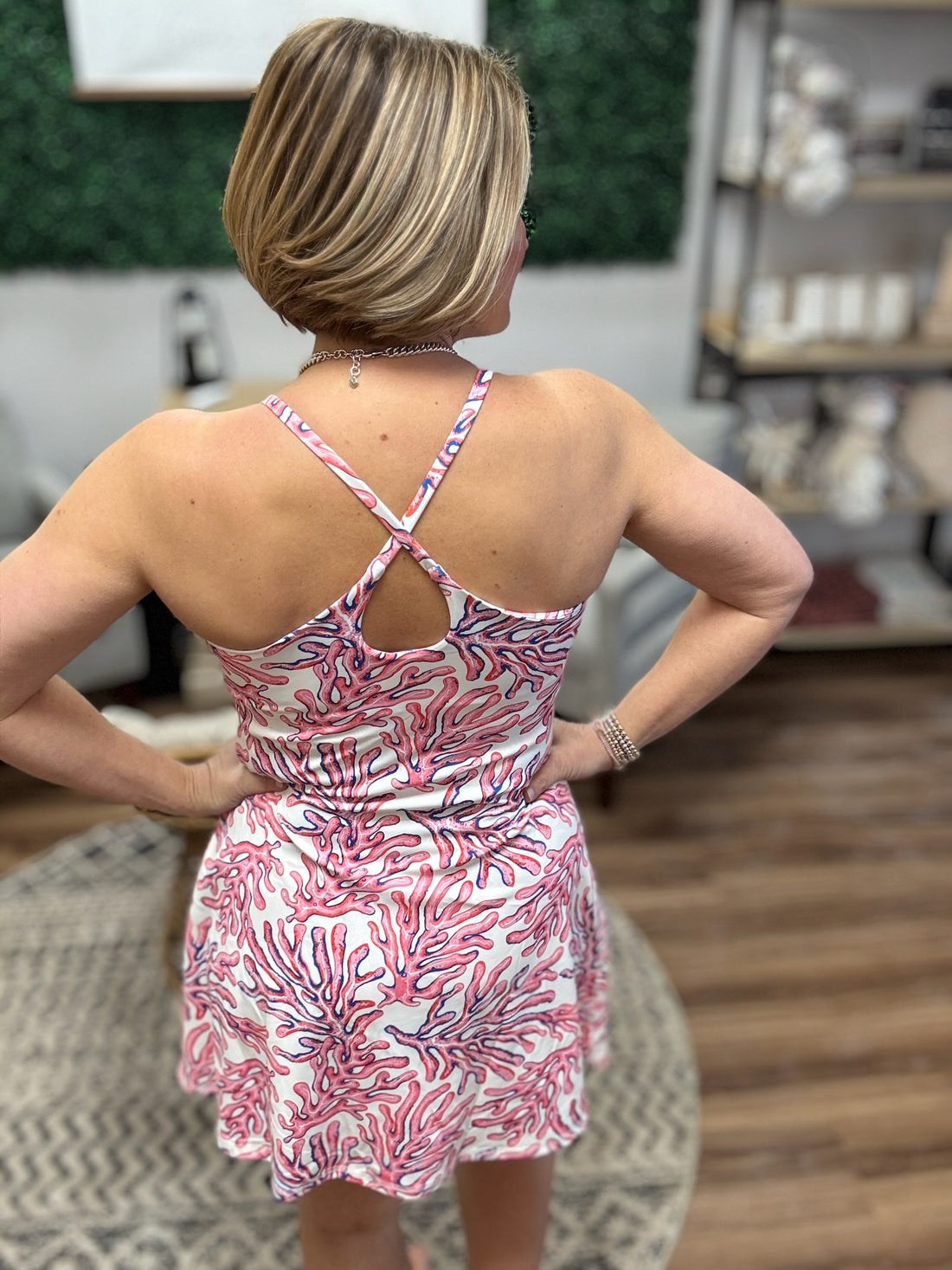 Avery Dress with Built-In Bra and Shorts