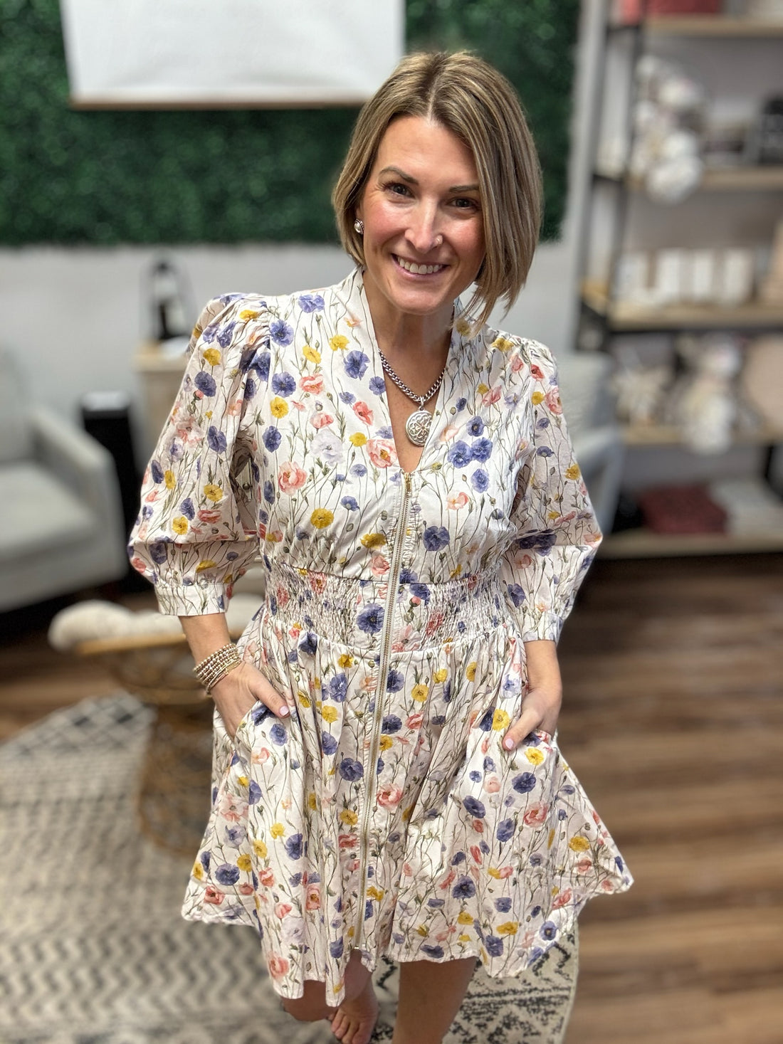 Wildflower Smocked Waist Dress