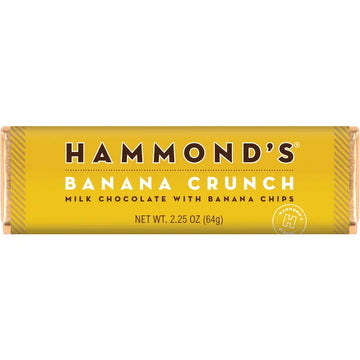 Banana Crunch Milk Chocolate Candy Bar