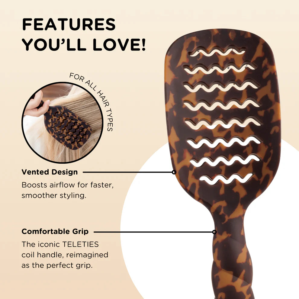 Teleties Vented Hair Brush