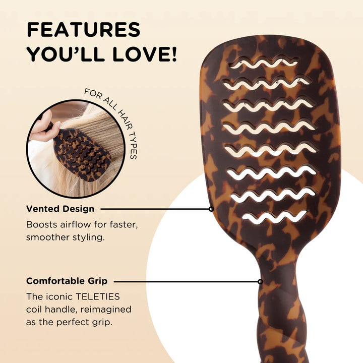 Teleties Vented Hair Brush
