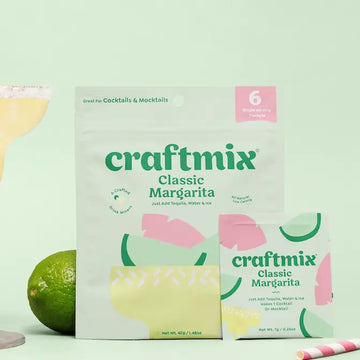 Craftmix Margarita Cocktail Mix  - 6 Pack Multipack