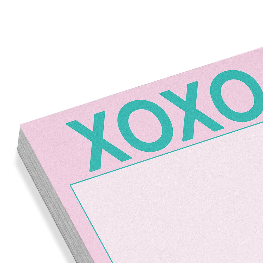 XOXO Sticky Notepad