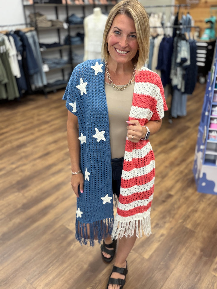 All-American Charm Cardigan