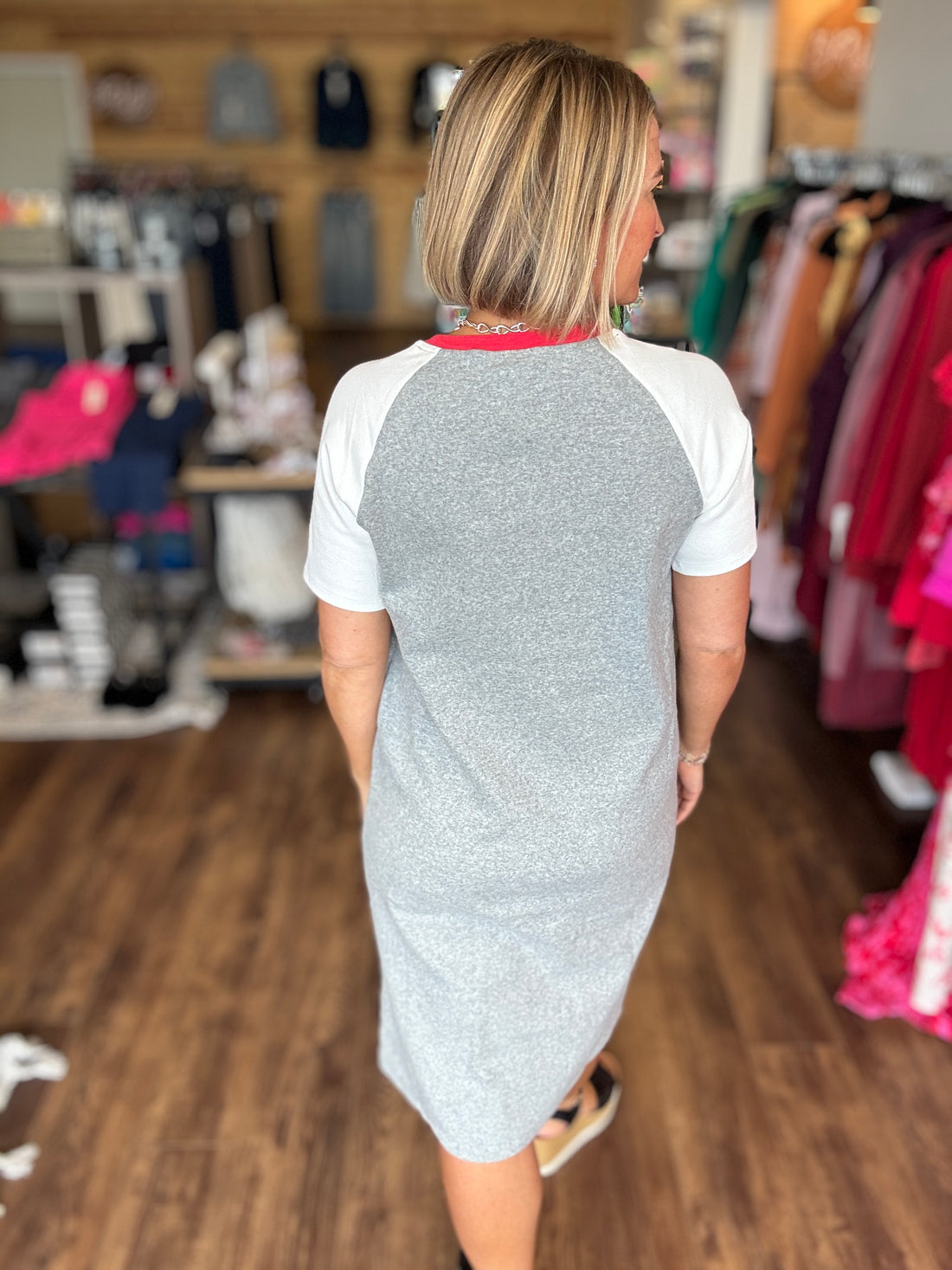 Here for the BBQ Tee Shirt Dress