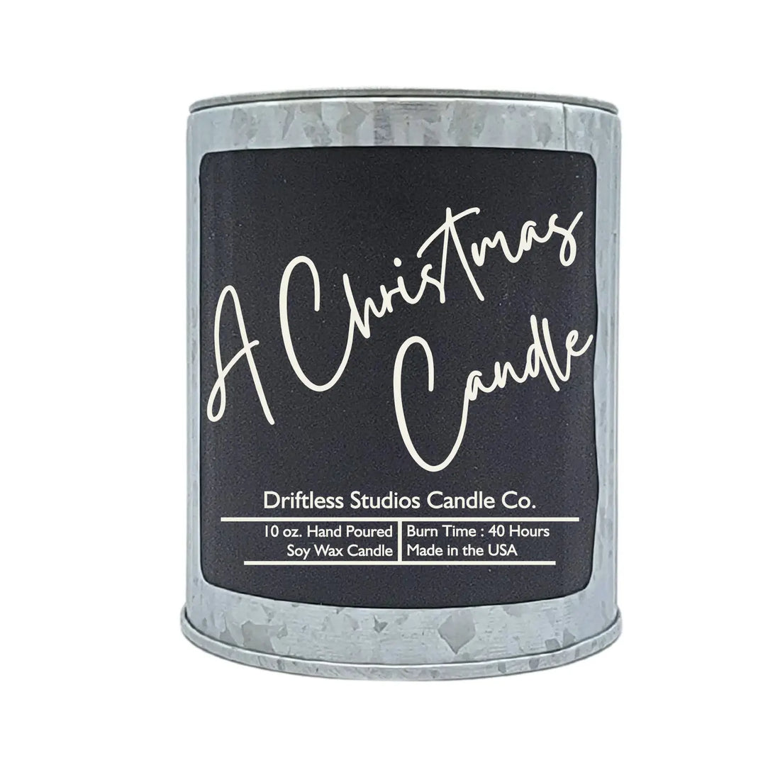 A Christmas Candle Rustic Candle