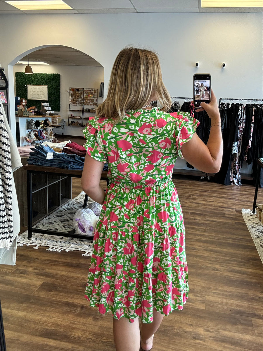 Luciana Floral Dress