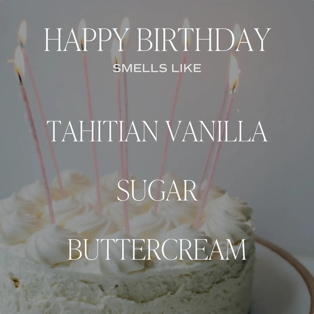 Happy Birthday Soy Wax Candle