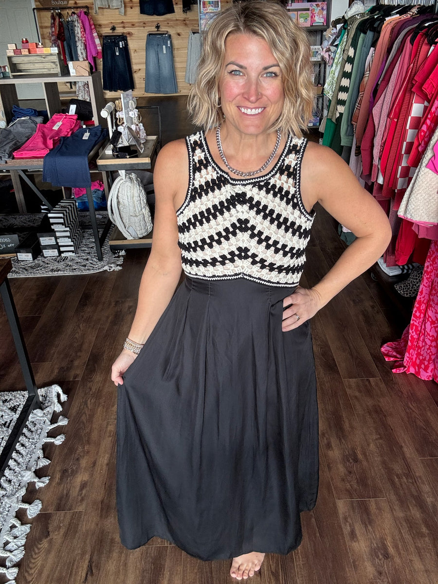 Uptown Knit Midi Dress