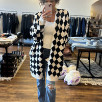 Diamond Cloud Cardigan