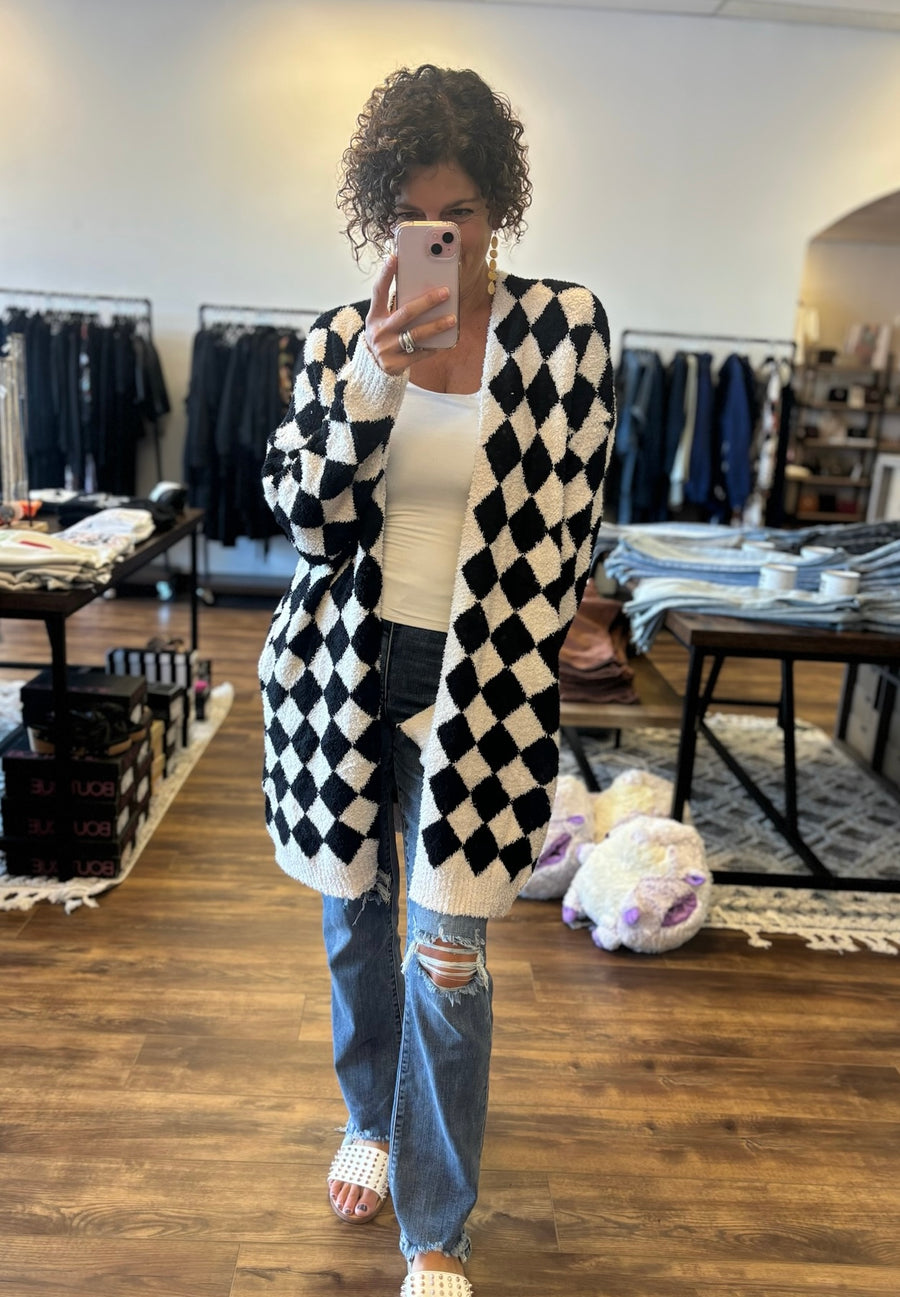 Diamond Cloud Cardigan