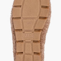 MIA Limited Edition Camel Faux Shearling Slide