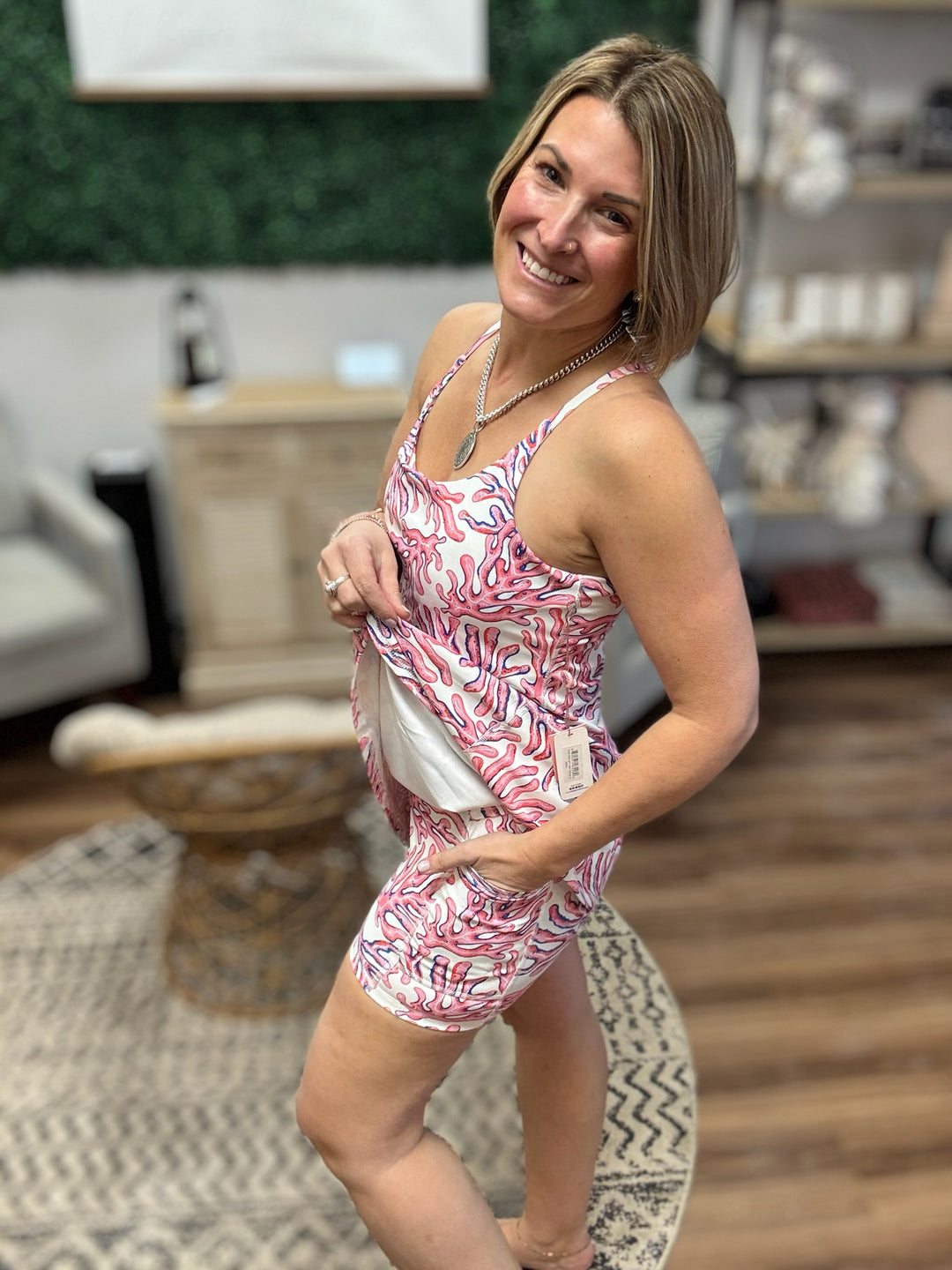 Avery Dress with Built-In Bra and Shorts