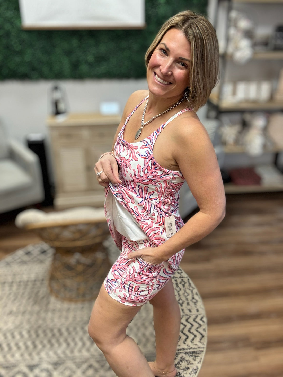Avery Dress with Built-In Bra and Shorts