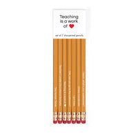 Teaching is a Work of Heart - Sharpened Pencils