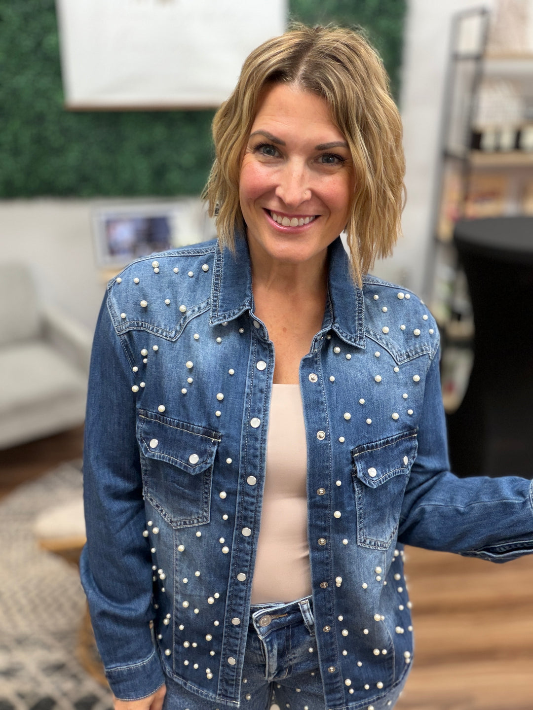 Dolly Denim Top