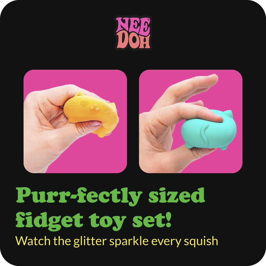 NeeDoh Teenie Cool Cats