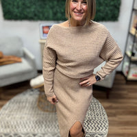 Midi Knit Sweater Dress