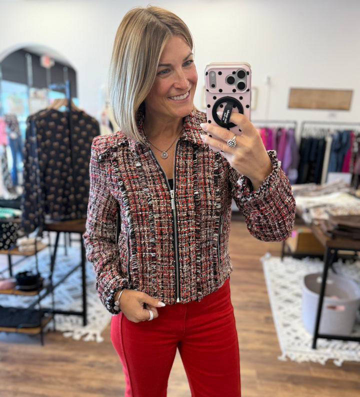 Liverpool - Zip Jacket with Fringe