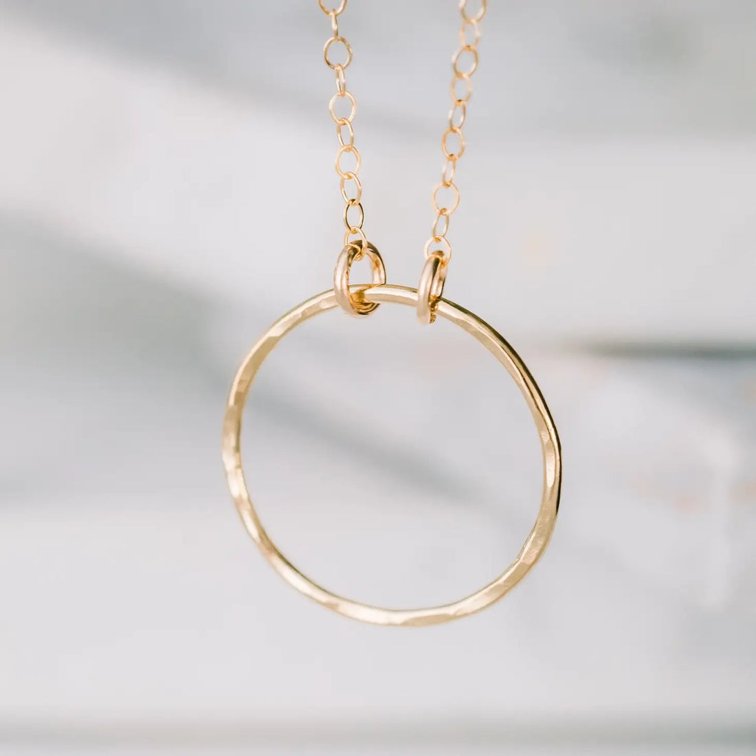 Open Ring Necklace