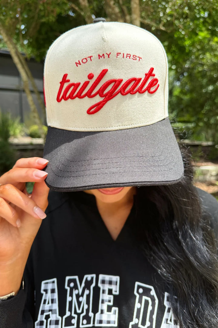 Not My First Tailgate Embroidered Hat