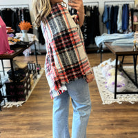 The Perfect Plaid Poncho