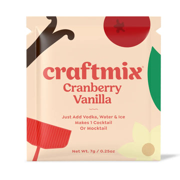 Cranberry Vanilla Cocktail / Mocktail Mixer