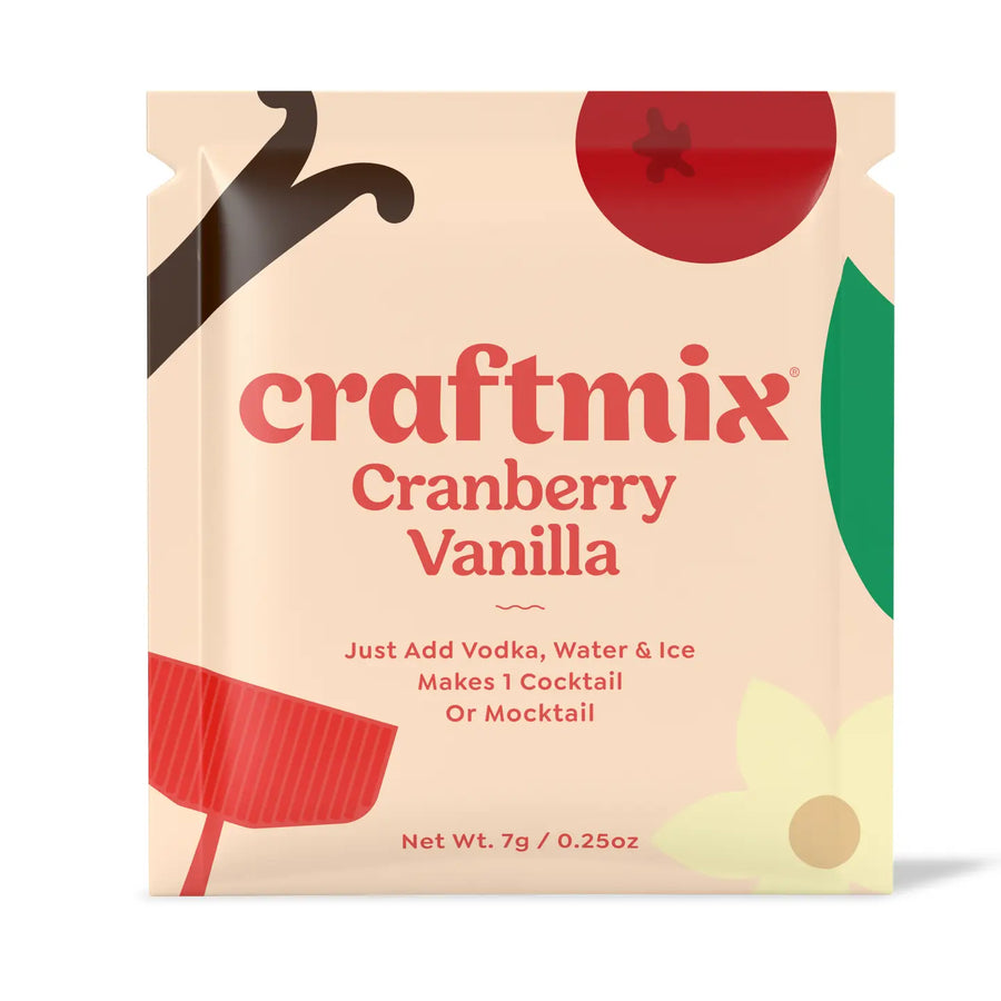 Cranberry Vanilla Cocktail / Mocktail Mixer