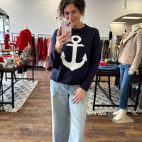 Anchored in Style Lightweight Sweater