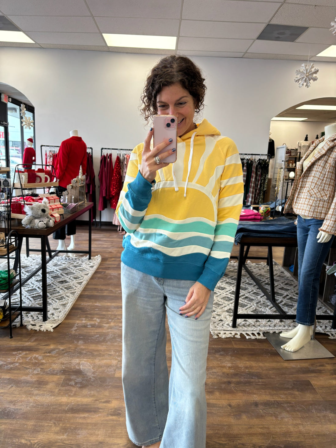 Sunshine Patchwork Hoodie